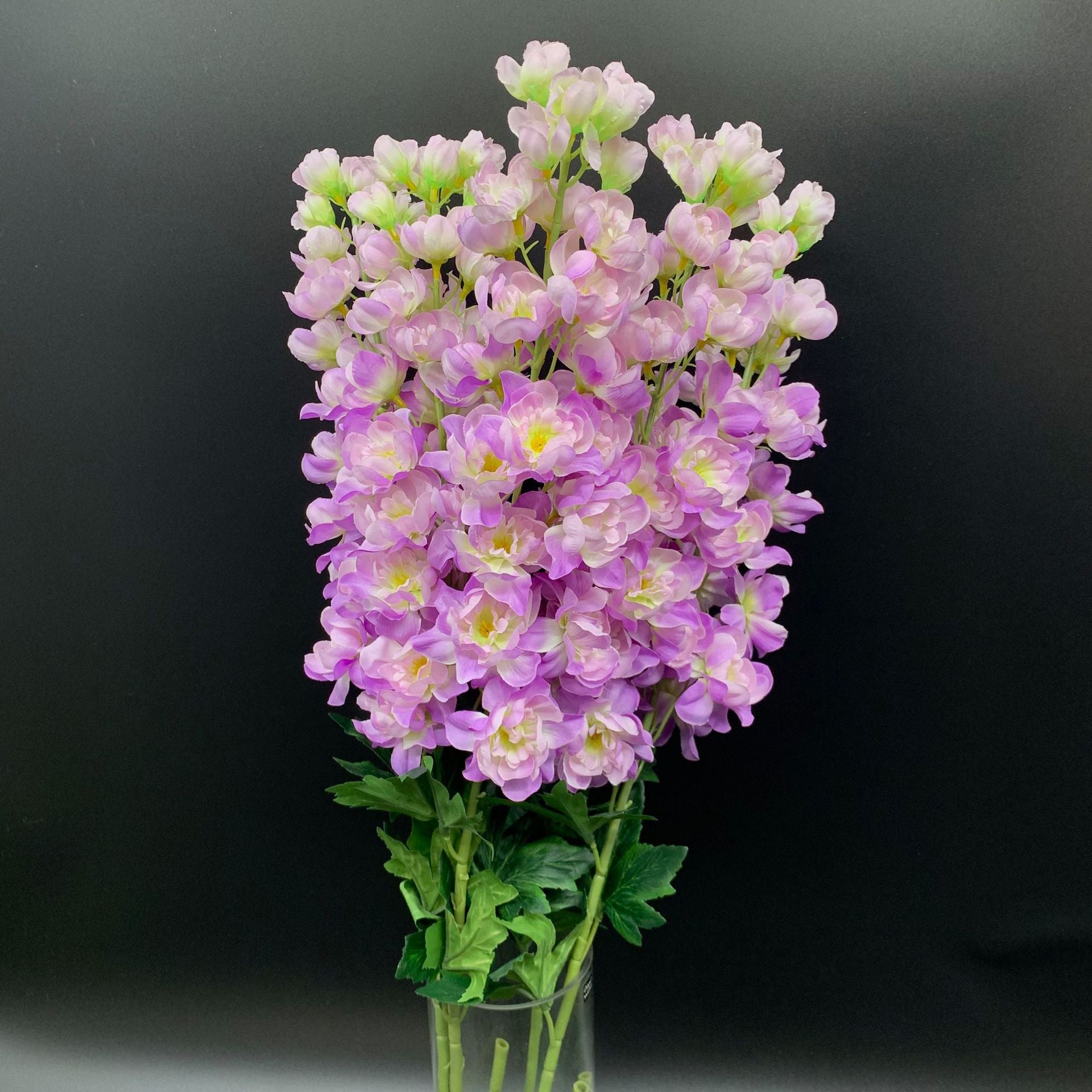 100CM Outdoor artificial flower simulation high-branched large violet silk flower swallow grass wedding top decoration home store soft decoration wholesale artificial flowers