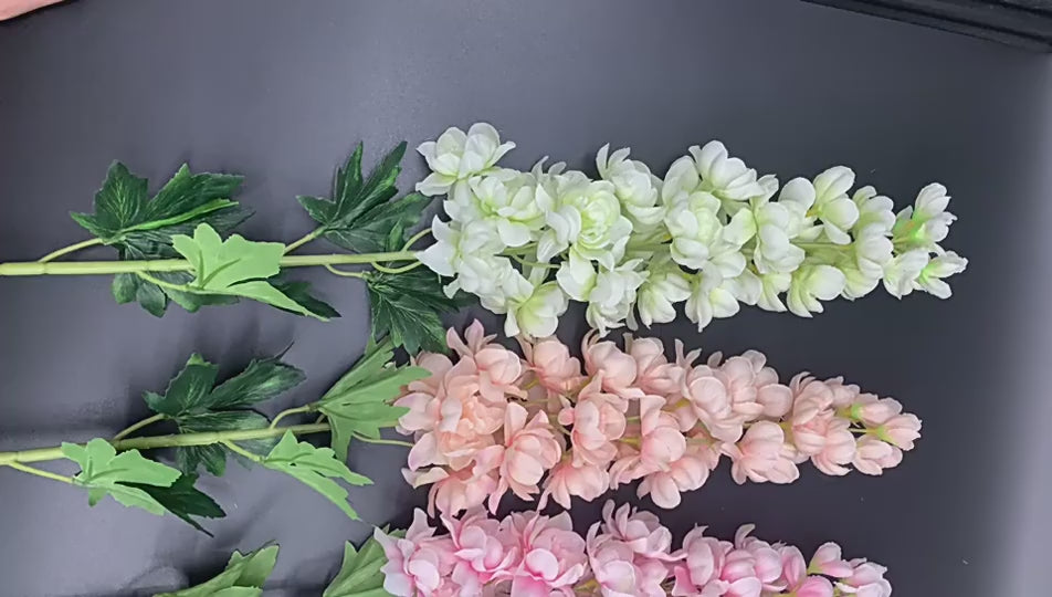 100CM Outdoor artificial flower simulation high-branched large violet silk flower swallow grass wedding top decoration home store soft decoration wholesale artificial flowers
